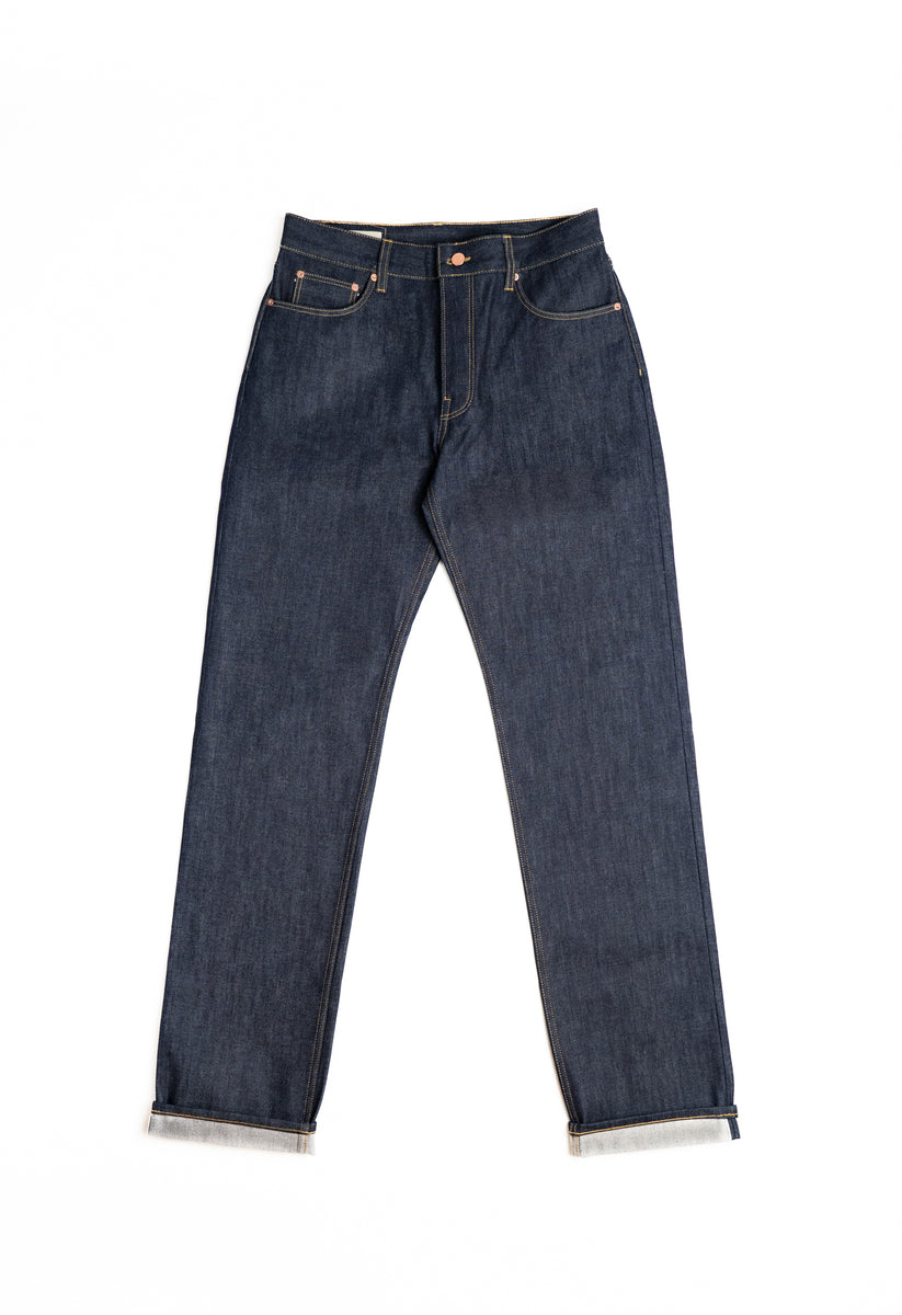 E9 Modern Straight Raw Indigo 15.5oz Italian Jeans | Blackhorse