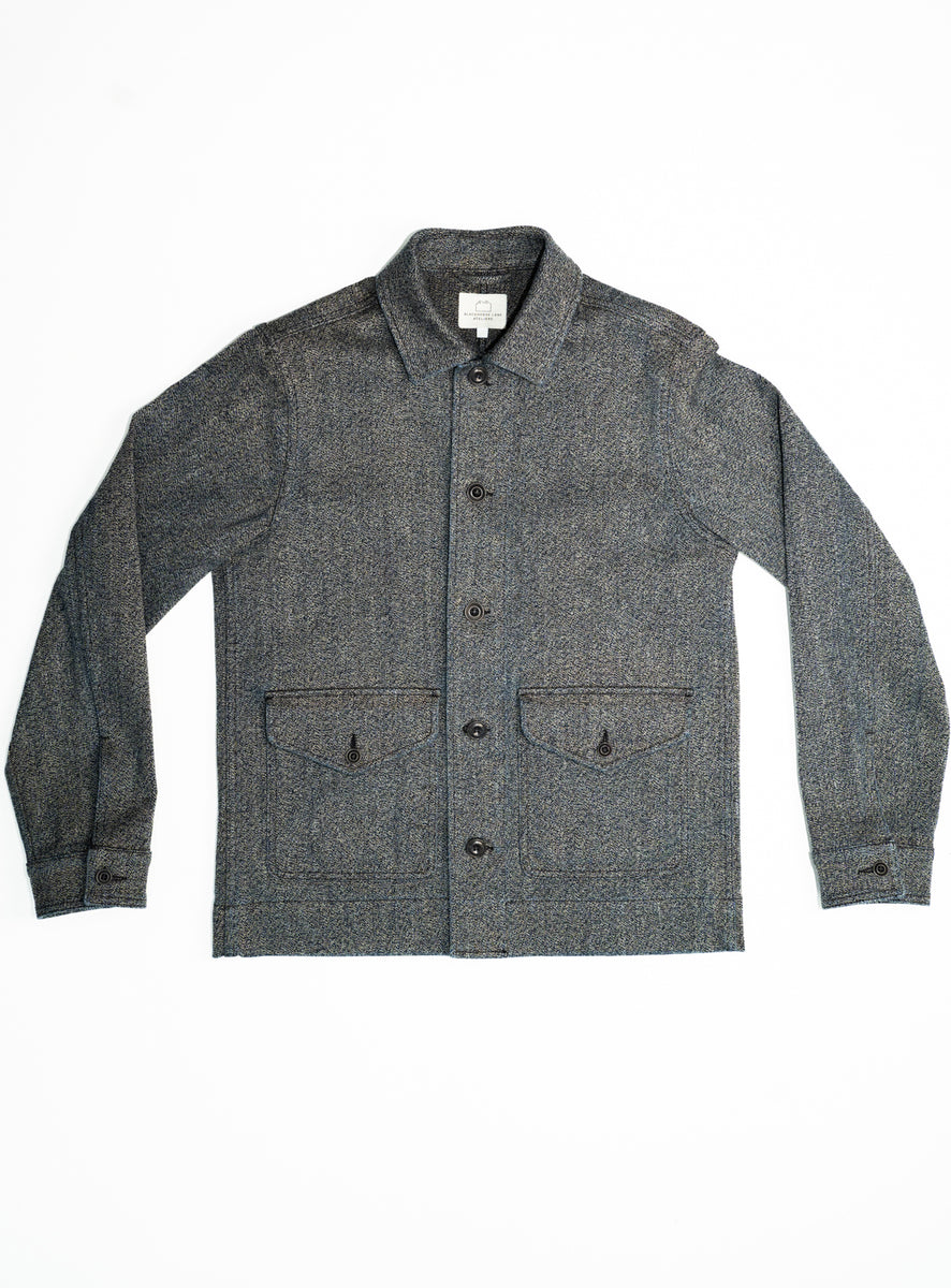 EC1 Indigo Salt & Pepper Jacket | Blackhorse Lane Ateliers