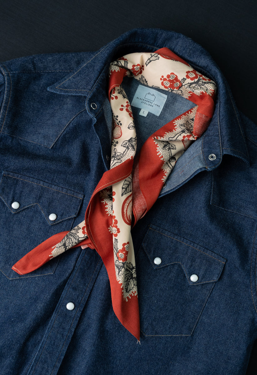 One Ear Brand - Dead Lotus Bandana | Blackhorse Lane Ateliers