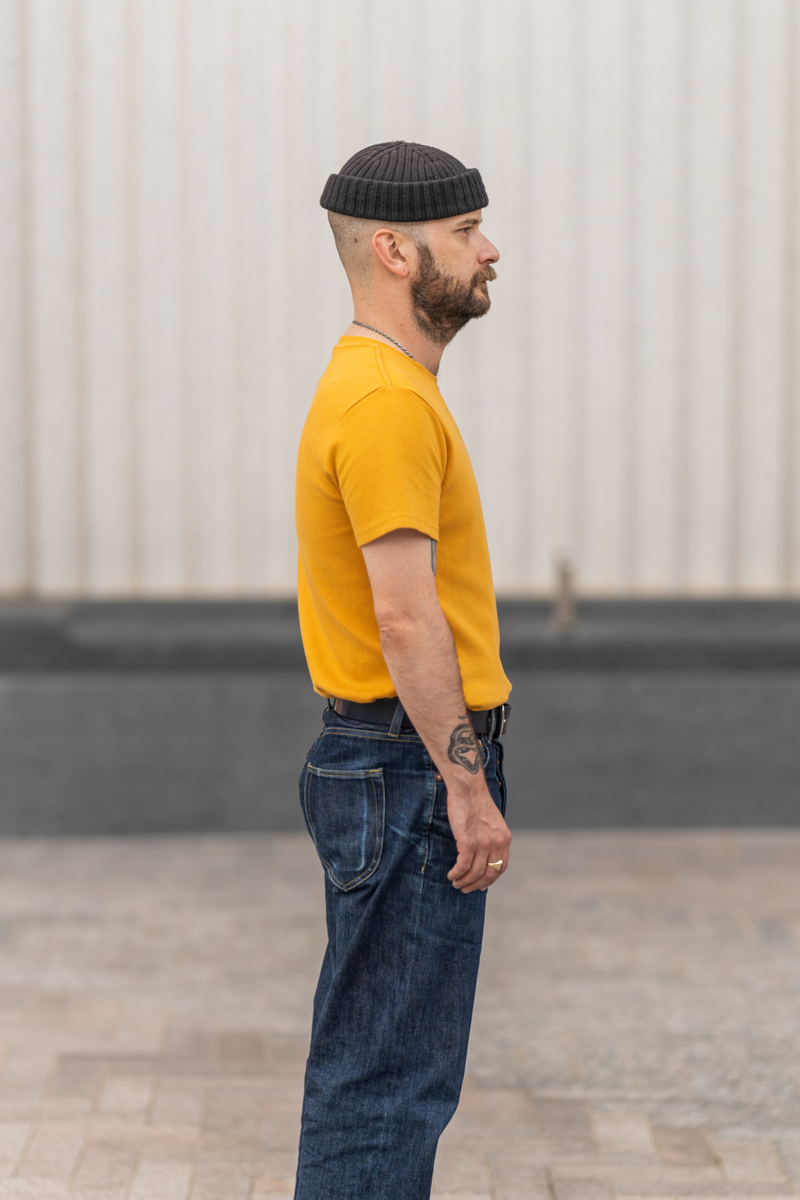 SW19 T SHIRT MUSTARD Blackhorse Lane Ateliers Blackhorse Lane Ateliers