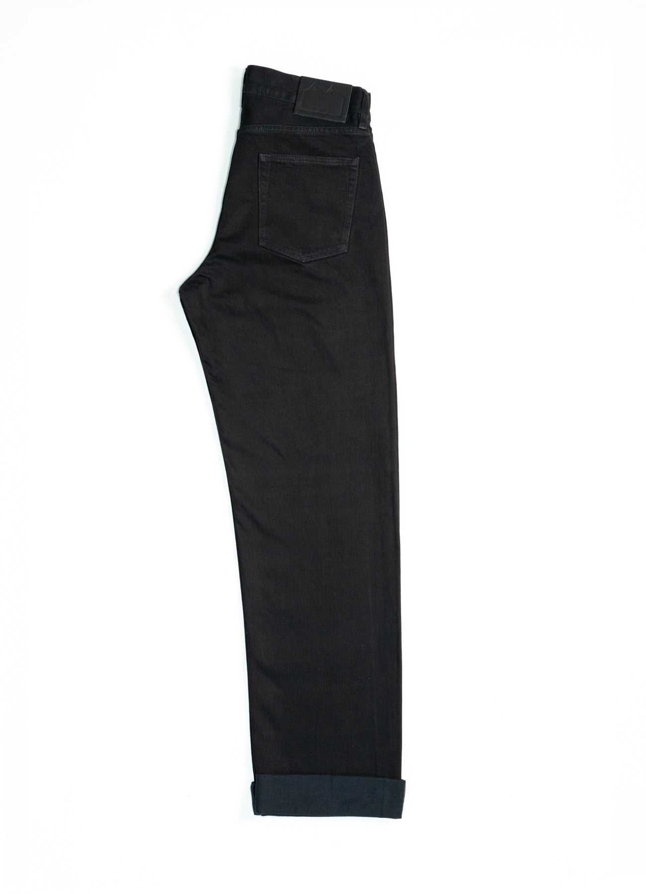 E6 Wide Stay Black 14 5oz Italian Selvedge Unisex Jeans Blackhorse e6-wide-stay-black-14-5oz-italian-selvedge-unisex-jeans-blackhorse
