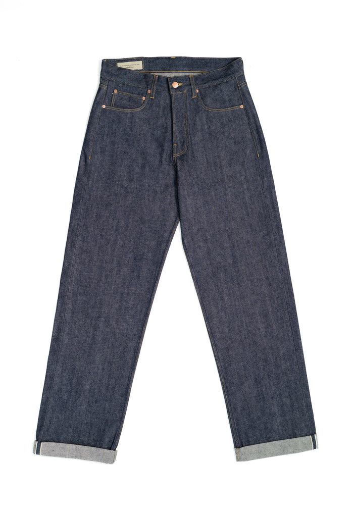 E6 Wide Indigo 13oz Japanese Raw Selvedge Unisex Jeans