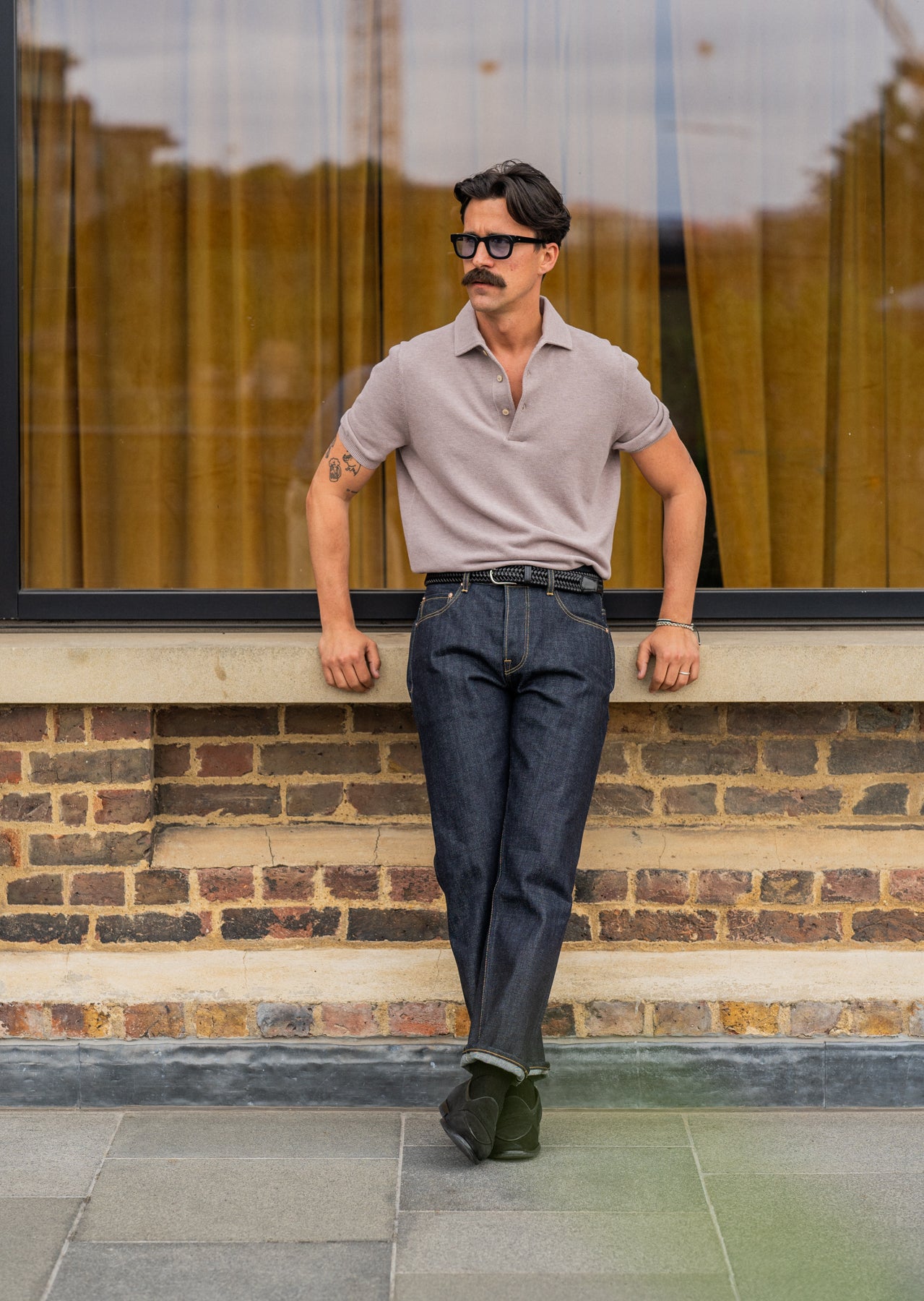 Blackhorse Lane E5 Relaxed Tapered Indigo 14oz Japanese Raw