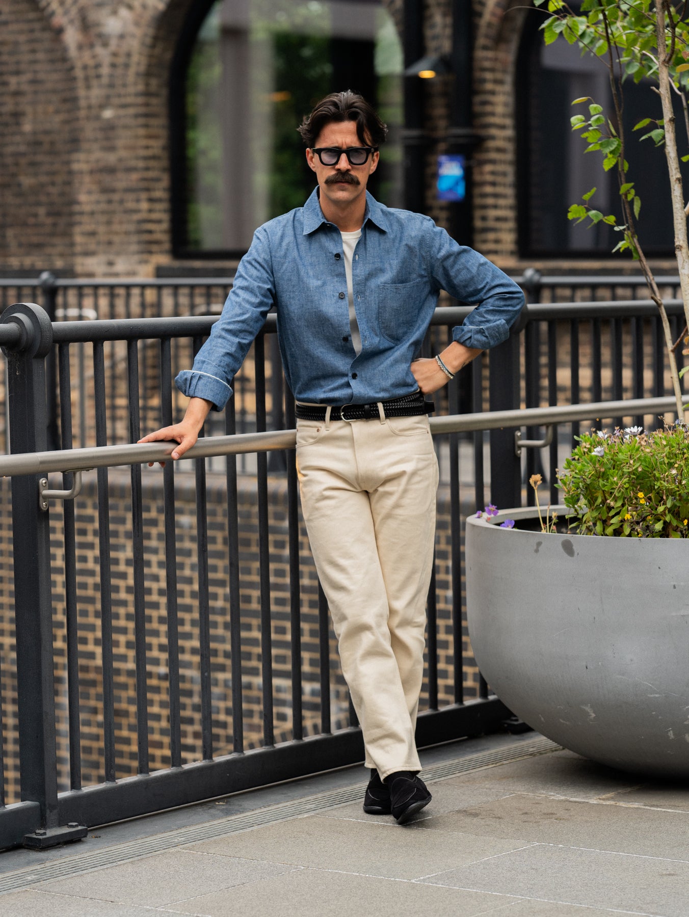 Blackhorse Lane Ateliers NW8 Heritage Slim 13oz Italian Ecru Raw