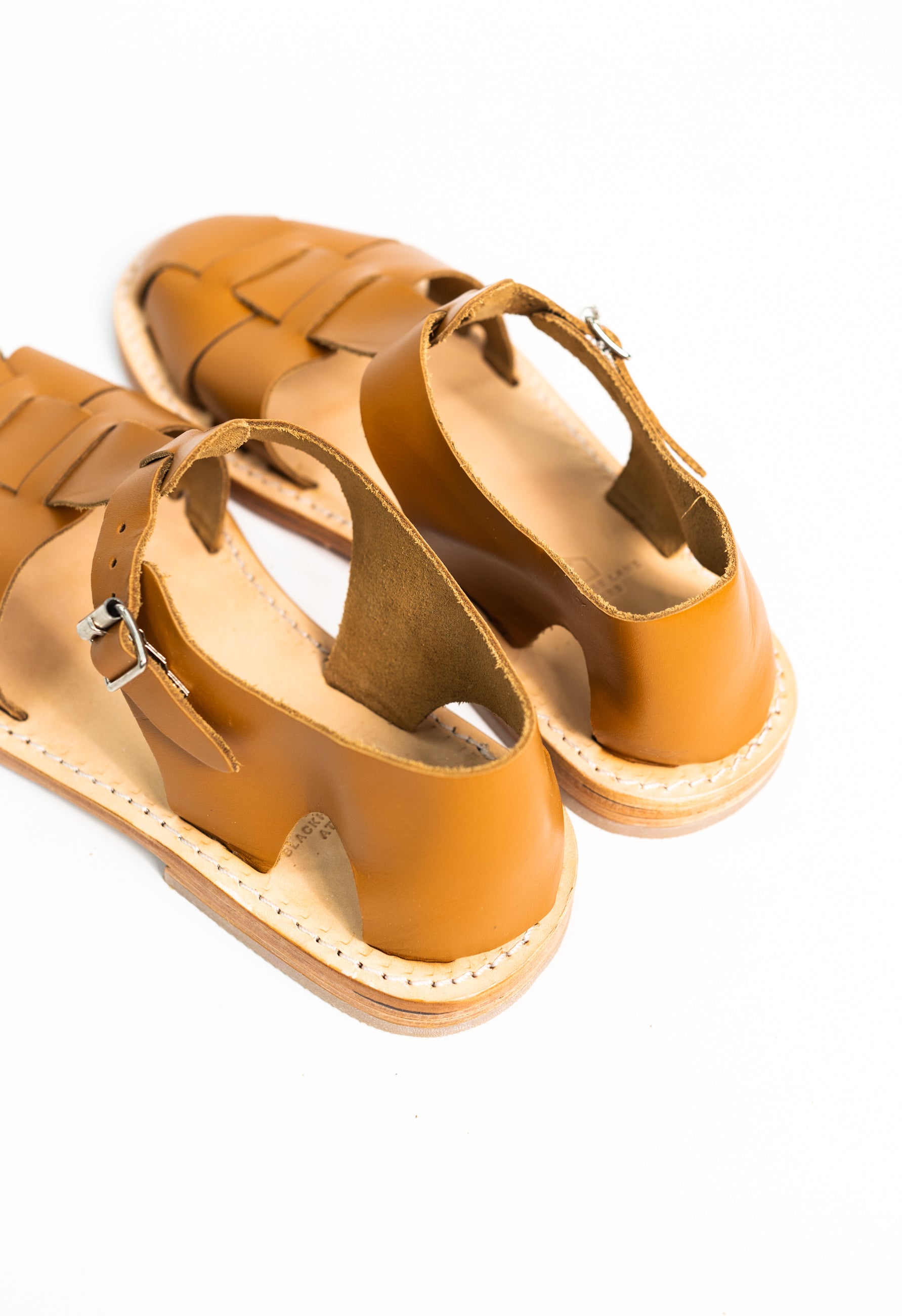 Blackhorse Lane Ateliers FRENCH MILITARY SANDALS TAN | King's Cross