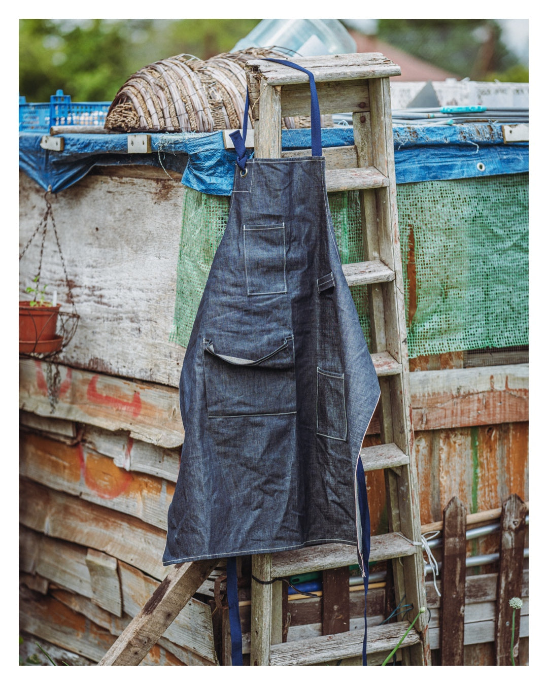 Blackhorse Lane Soho Denim Apron | King's Cross