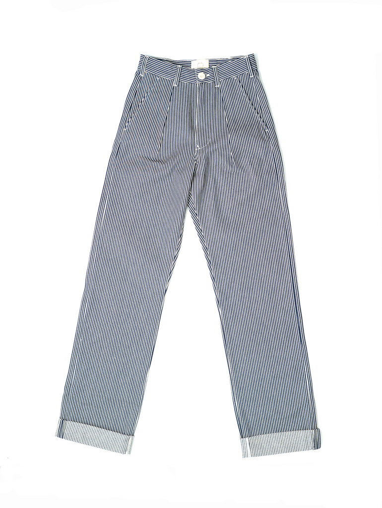 Hickory stripe hot sale work pants