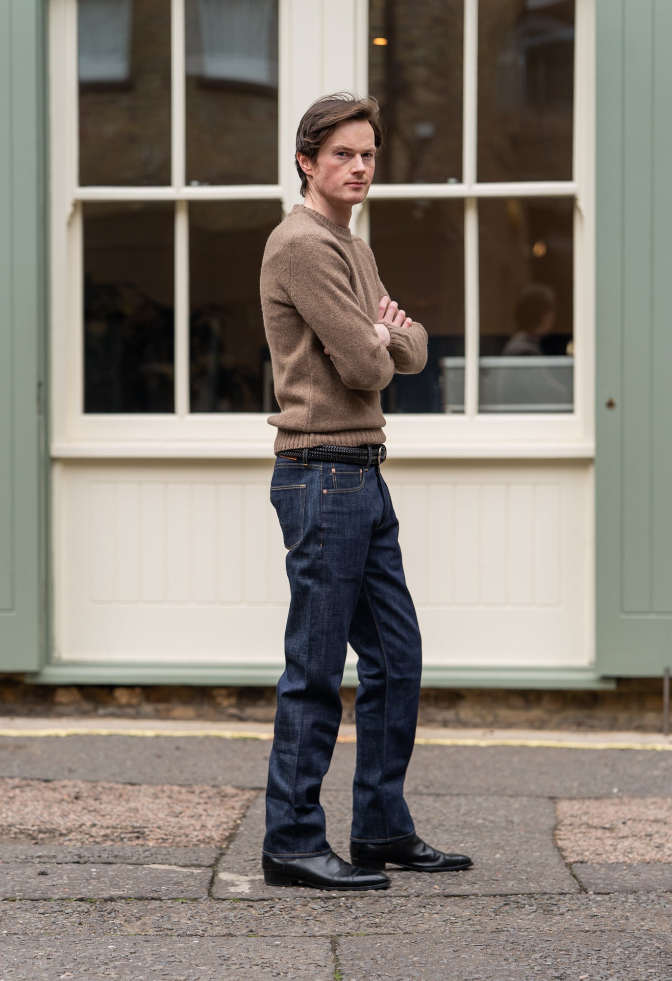 Blackhorse Lane Ateliers NW8 Heritage Slim 13oz Italian Ecru Raw