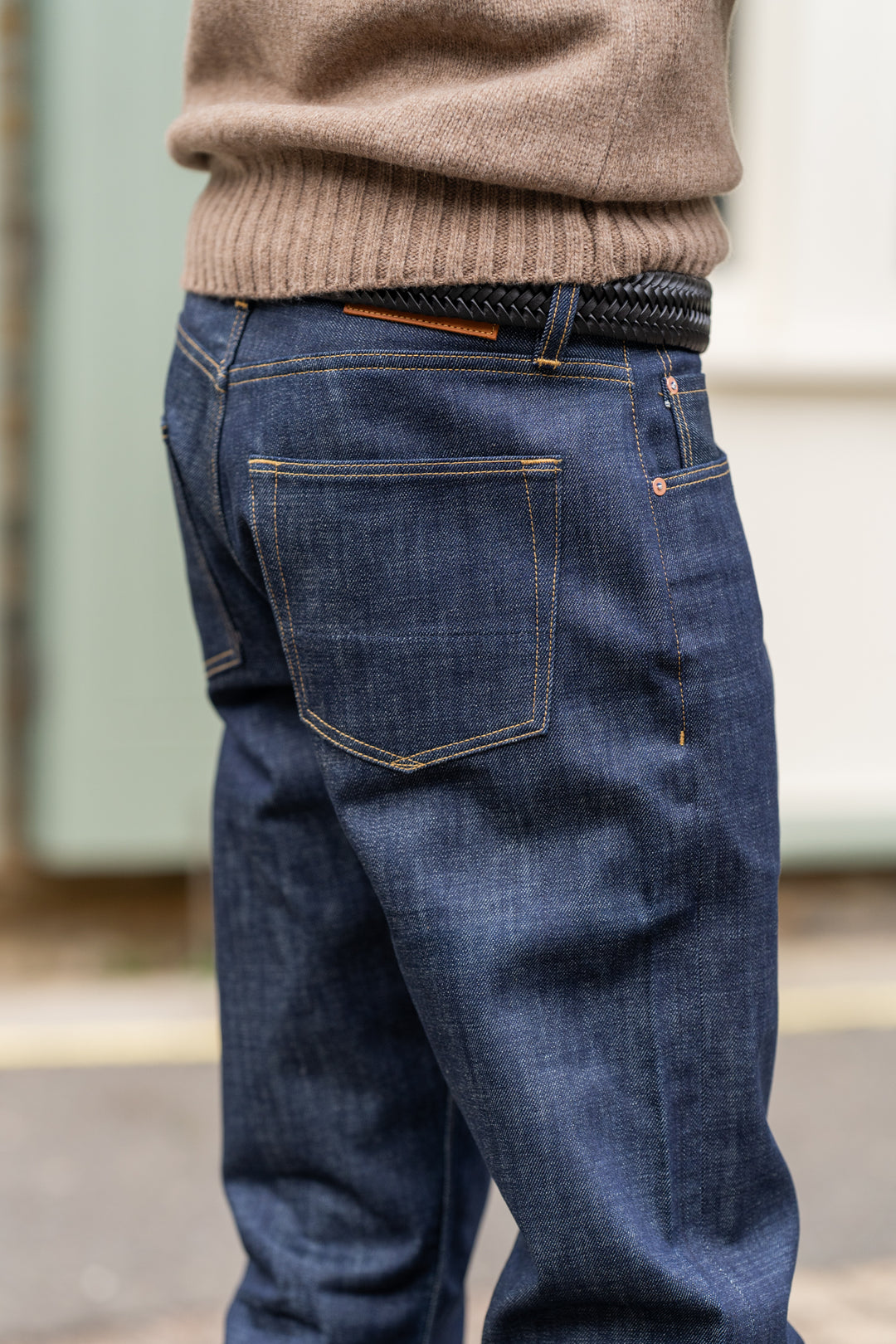 NW1 Relaxed Heritage Indigo 13.75oz Italian Raw Selvedge Mens