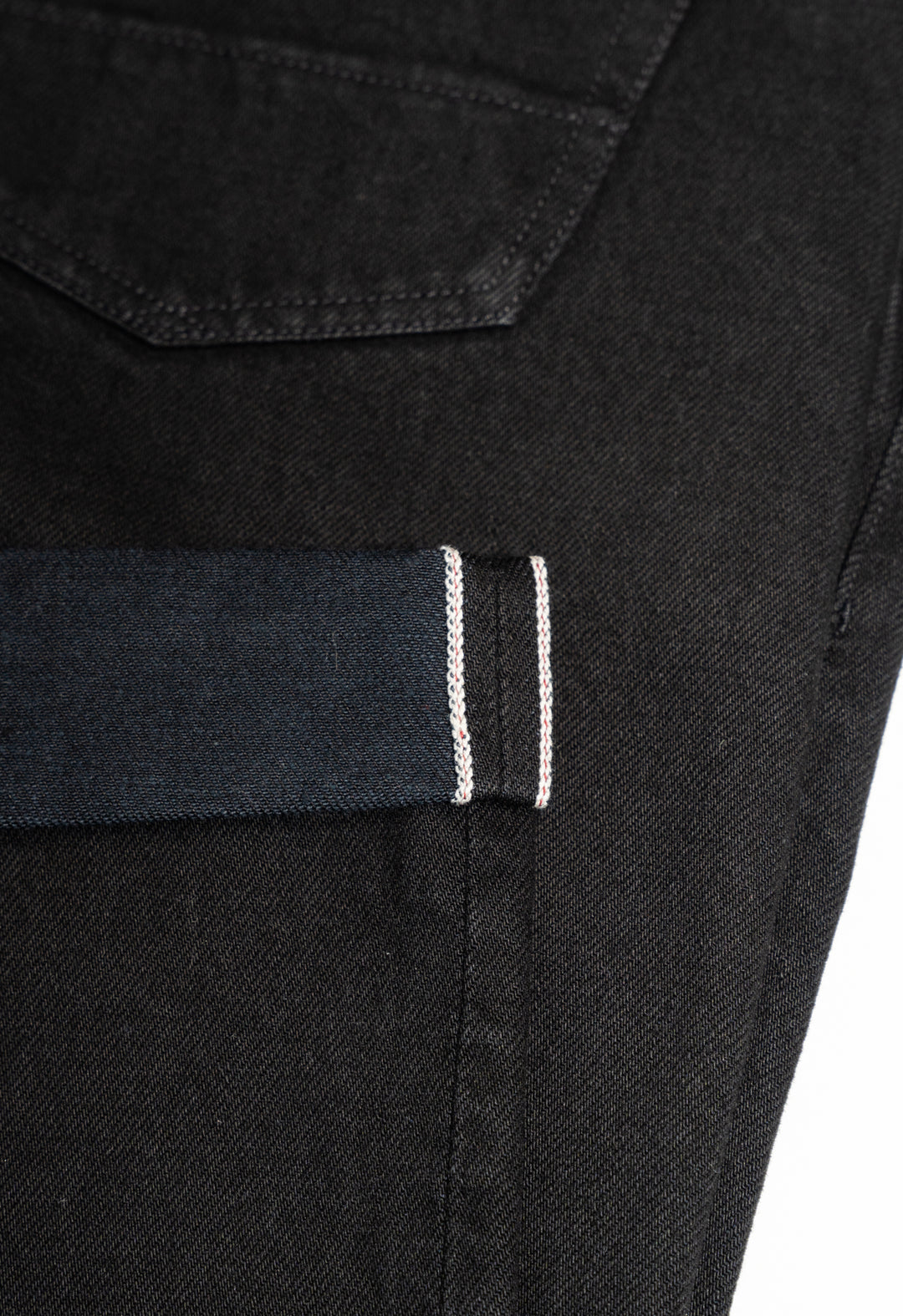 NW8 Heritage Slim Rinsed 'Stay Black' 14.5oz Italian Selvedge Mens