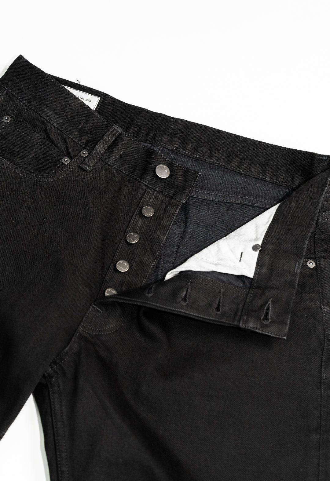 NW8 Heritage Slim Rinsed 'Stay Black' 14.5oz Italian Selvedge Mens