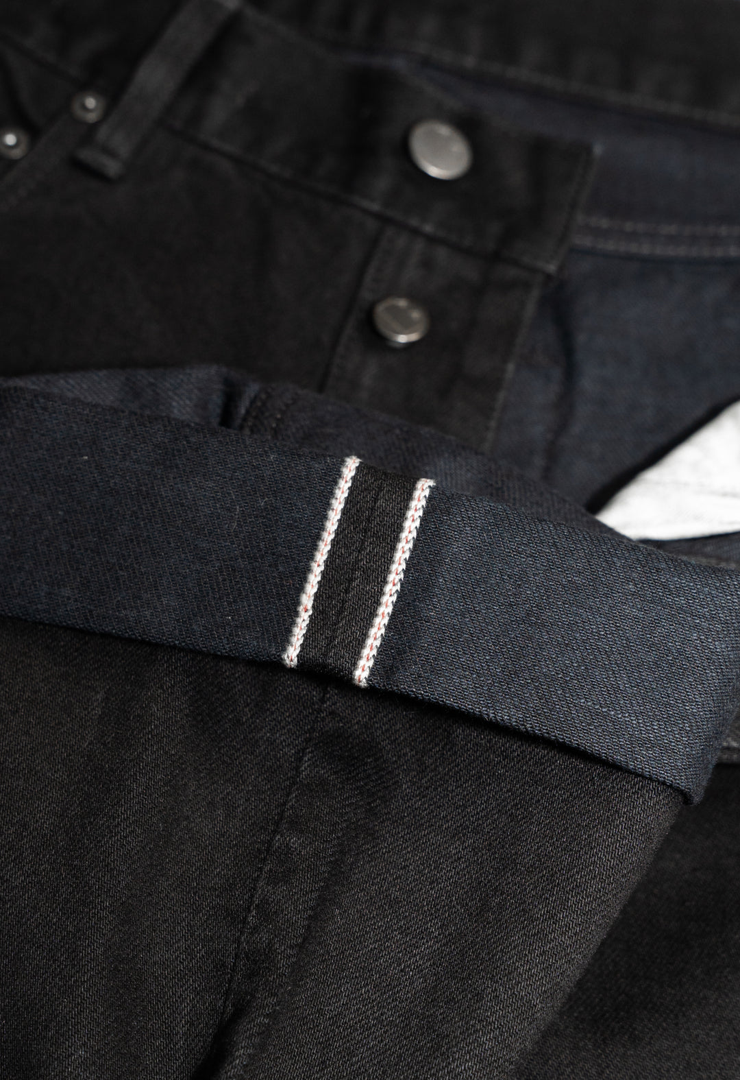 極美品　BLACKHORSE LANE ATELIERS ジーンズE10 W28 NW8 Heritage Slim Rinsed 'Stay Black' 14.5oz Italian Selvedge Mens