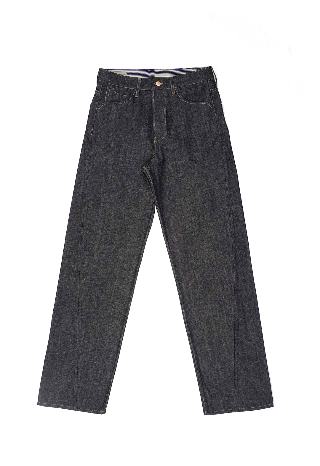SE5 Wide Twisted Seam Indigo 14oz Raw Denim Men's Jeans