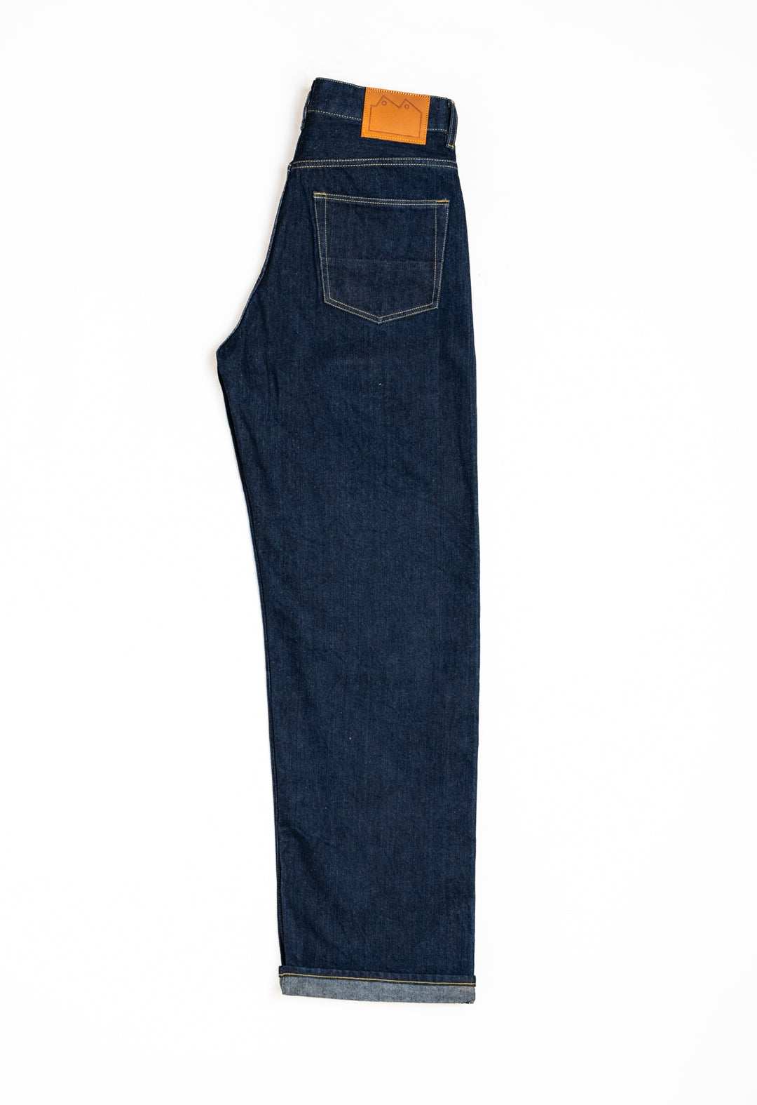 SE6 Classic Wide Indigo 15oz Italian Rinse Selvedge Unisex Jeans