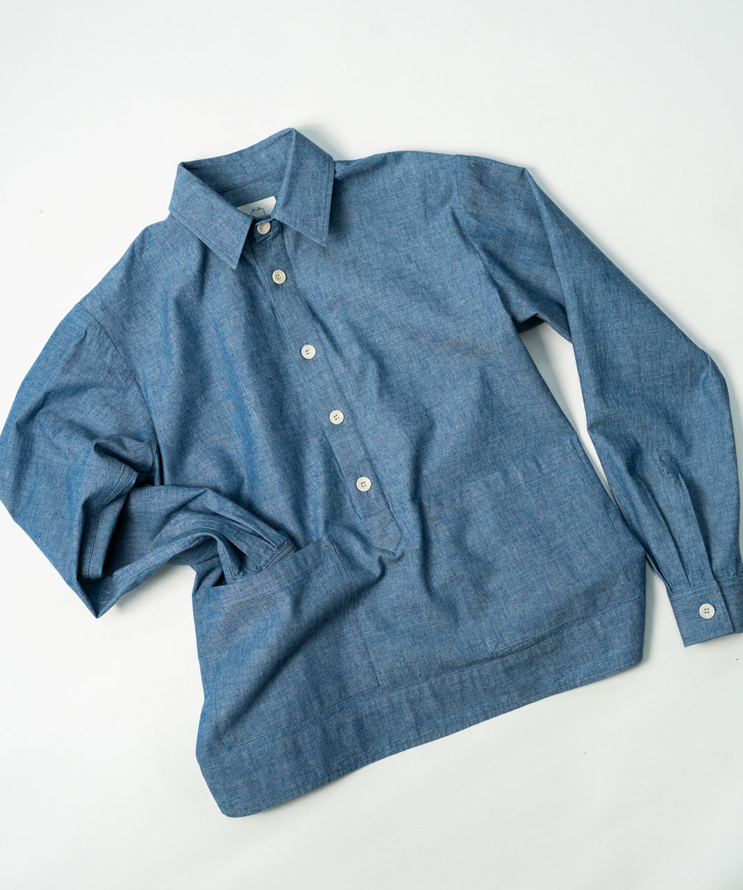 SW2 Chambray Japanese Unisex Pop-Over Smock | Blackhorse Lane 
