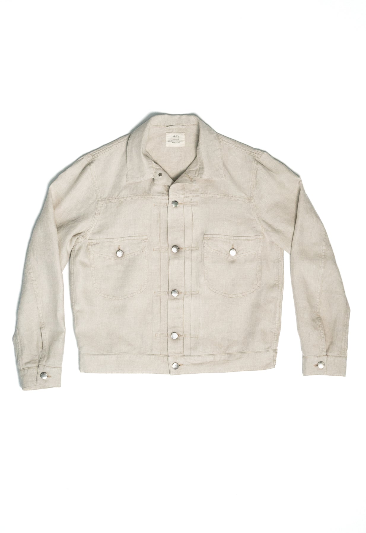 美品】BLACKHORSE LANE ATELIERS ジャケット NW6 W10 Type II Linen 