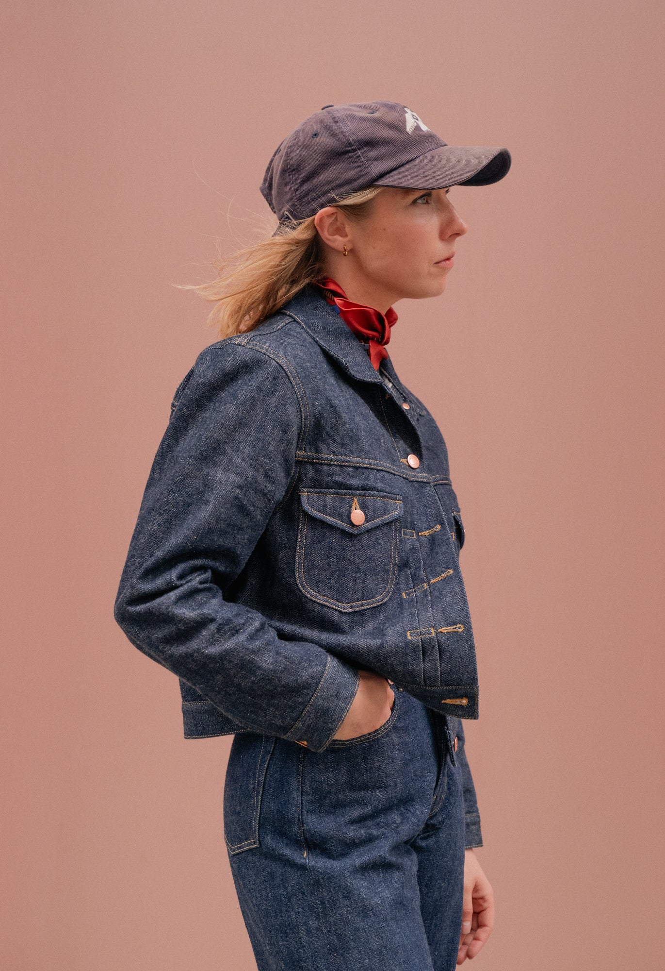 Blackhorse Lane W9 Women's Type II Denim Jacket 13oz Japanese