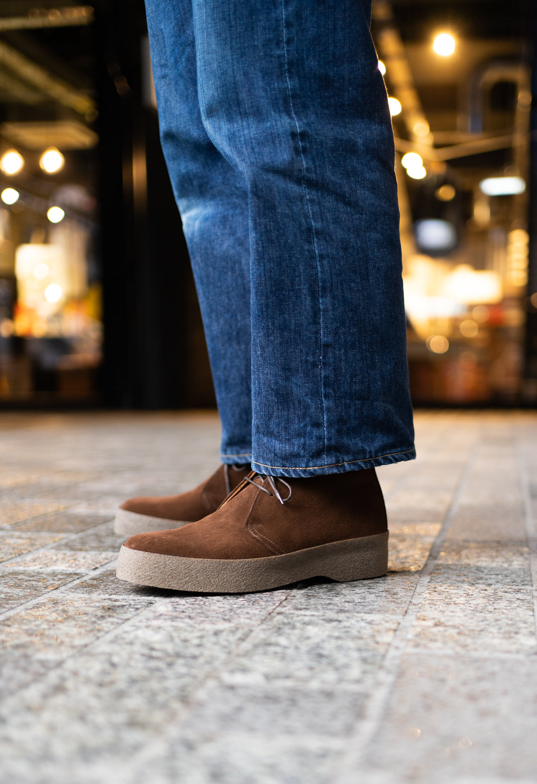 SANDERS SAM IN POLO SNUFF SUEDE CHUKKA BOOT Blackhorse Lane