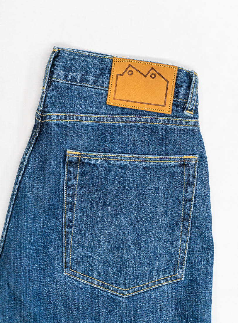 Blackhorse Lane Ateliers E10 Classic Straight Washed Indigo 13oz