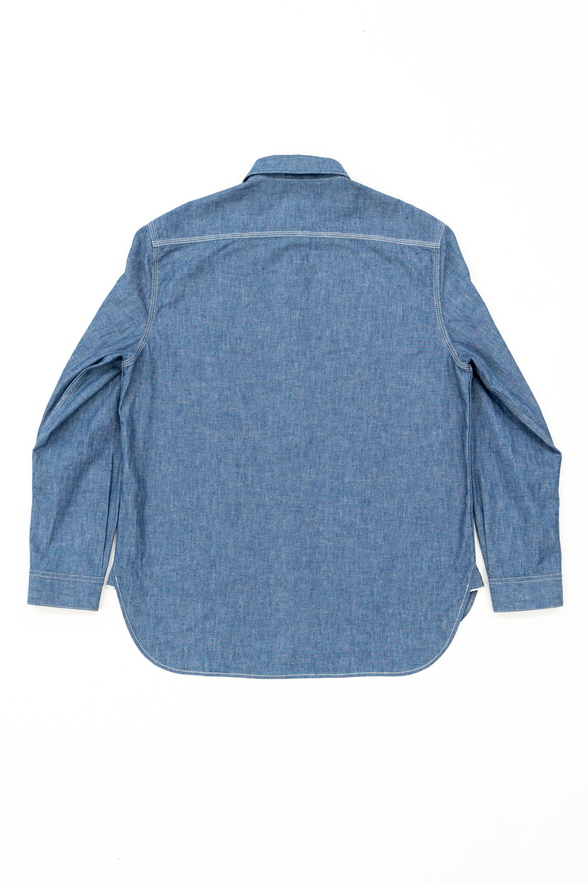 E16 MENS CHAMBRAY 6oz WORKSHIRT | Blackhorse Lane Ateliers