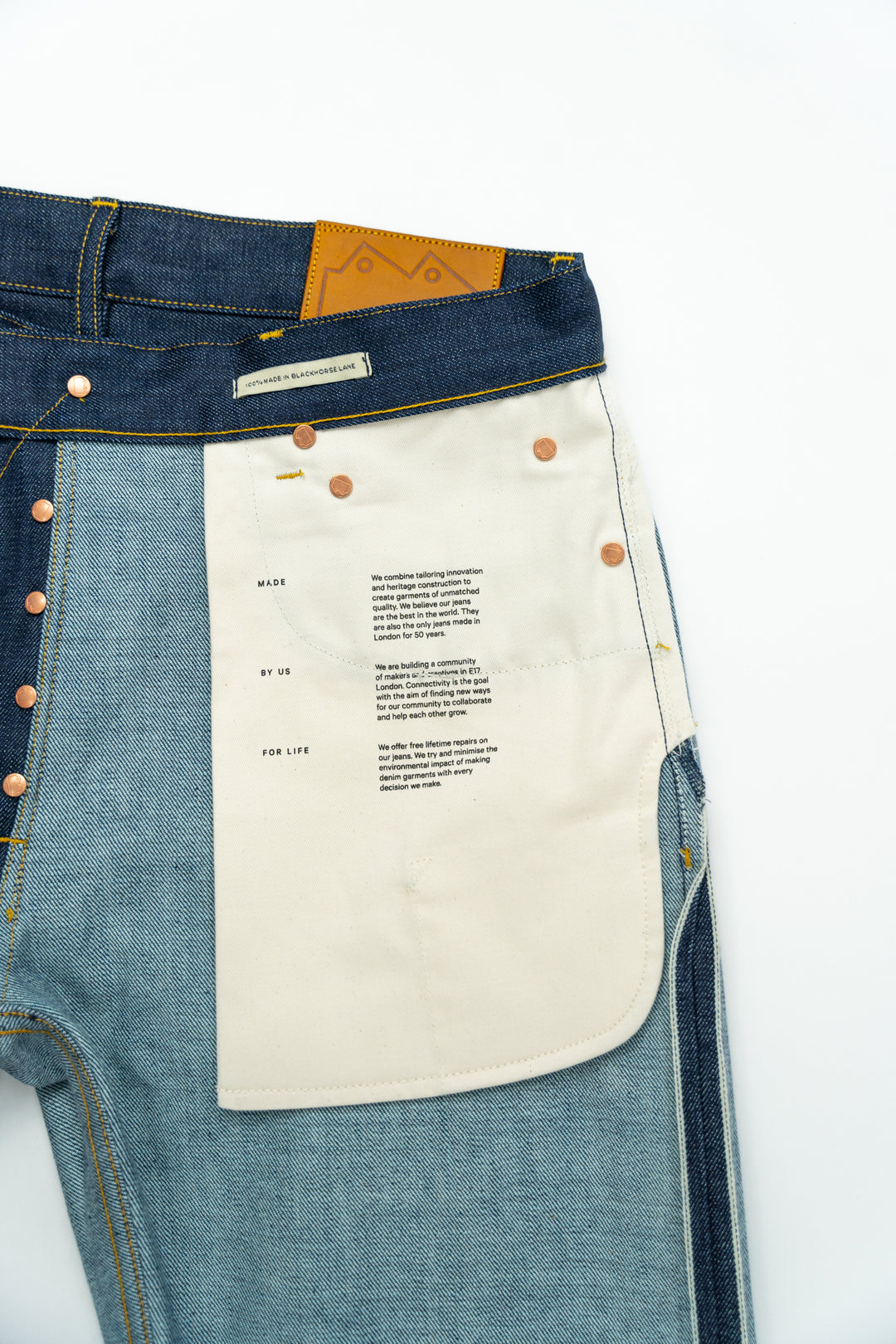 NW1 Relaxed Heritage Indigo 13.75oz Italian Raw Selvedge Mens