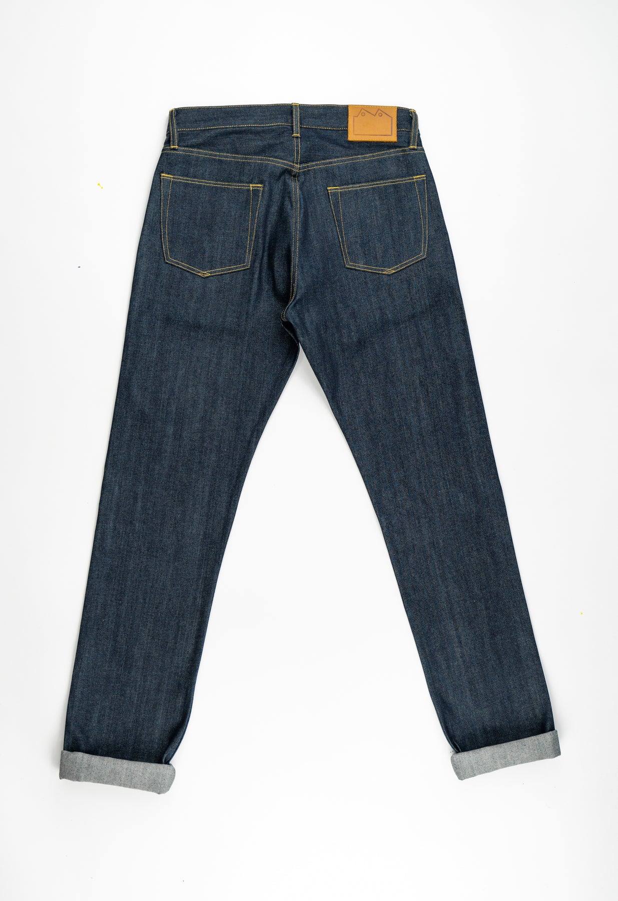 NW8 Heritage Slim 14oz Indigo Japanese Raw Selvedge Mens Jeans ...