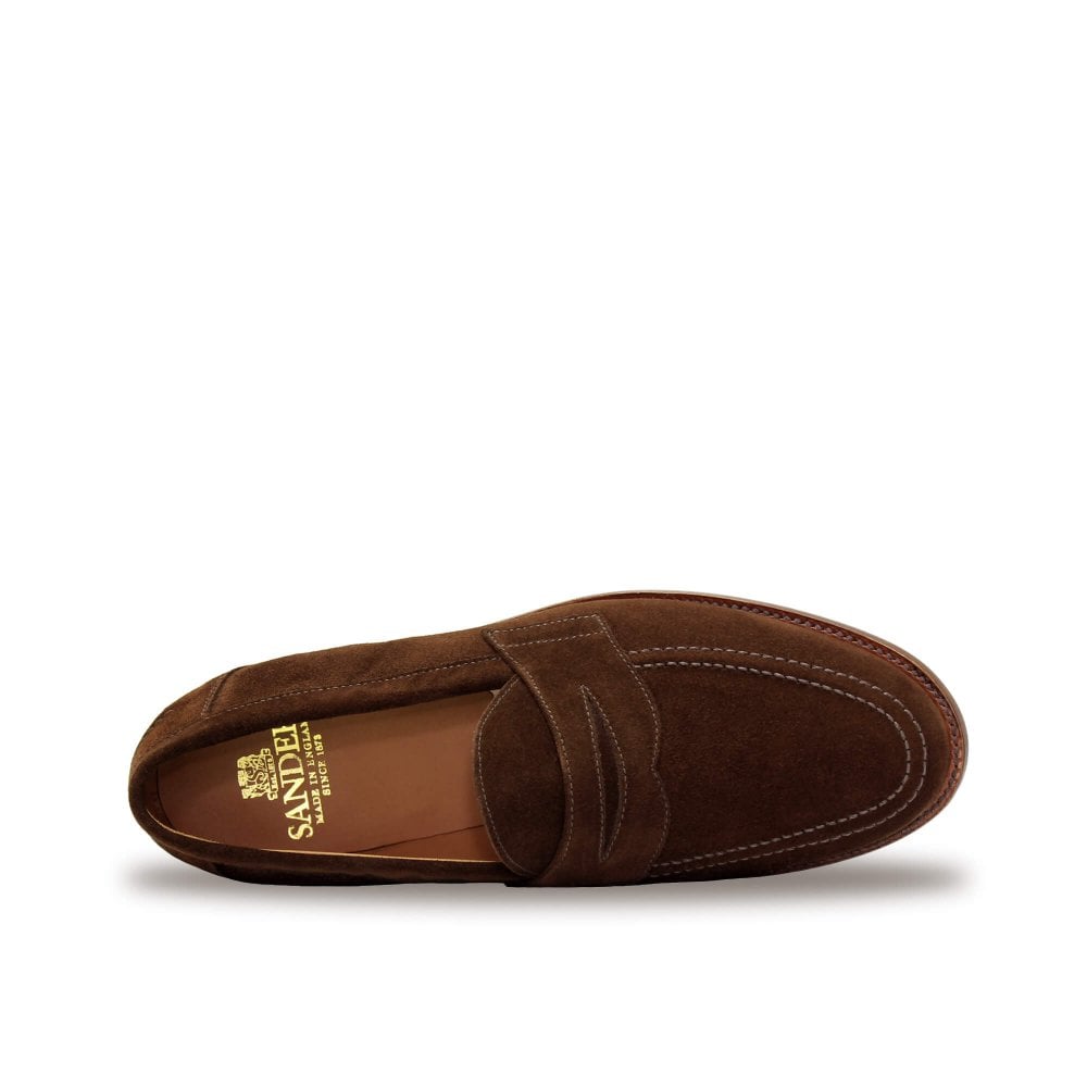 SANDERS Aldwych Polo Snuff Suede Penny Loafer | Blackhorse Lane Ateliers –  Blackhorse Lane Ateliers